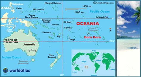 Bora Bora Map / Geography of Bora Bora/ Map of Bora Bora - Worldatlas ...