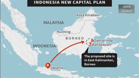 New Capital City Of Indonesia Kalimantan / As Jakarta Sinks A New ...