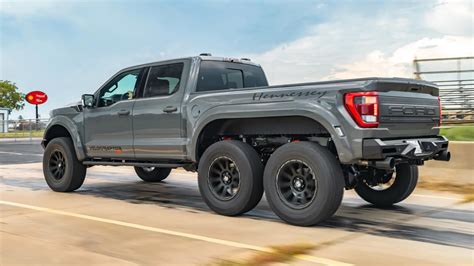 Hennessey Velociraptor 6x6 pickup returns with 558 hp