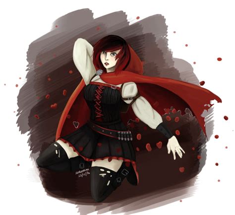 ArtStation - RWBY Ruby Fanart