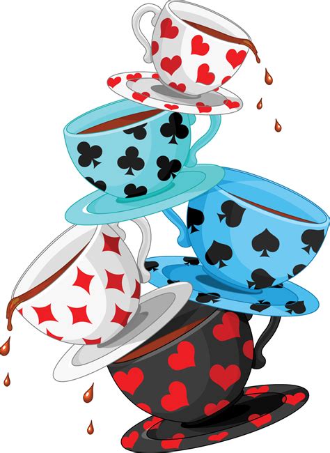 Tea Party Clipart Mad Hatter Mad Hatters Tea Party Transparent | Images ...