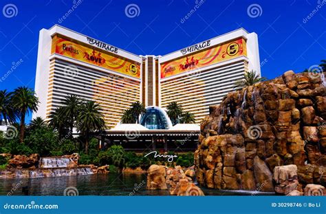 The Mirage Casino in Las Vegas Editorial Photo - Image of romantic ...