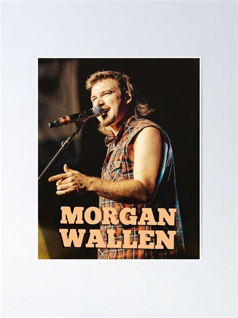 Morgan Wallen Poster | Etsy