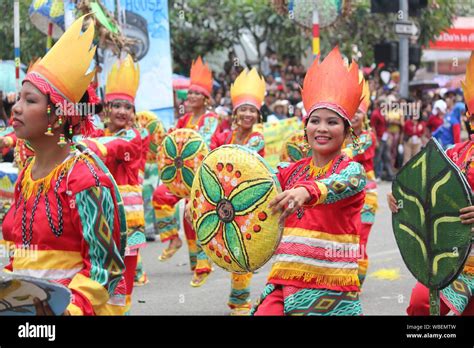 Davao City, Philippines-August 2014: Performers at the streetcdancing ...