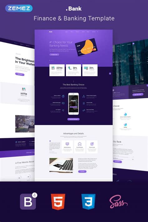 Bank Templates Archives - Zemez HTML