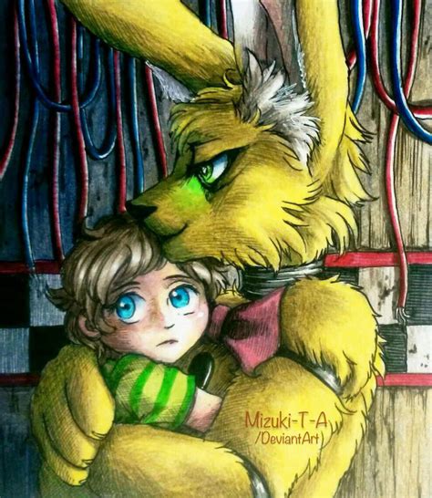 ArtStation - Spring Bonnie FNaF fanart