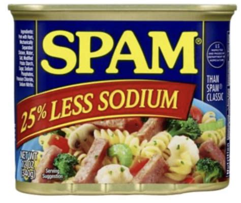 Hormel Spam with 25% Less Sodium, 6 pack/12 oz - Walmart.com