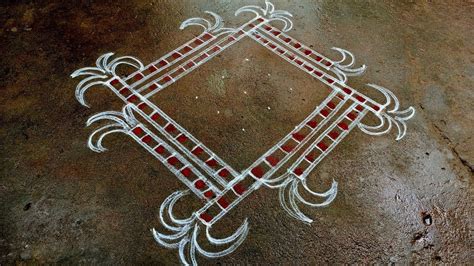 Pongal kolam2022|pongal sankranti muggulu|5*5 Thai pongal kolam|bhogi ...