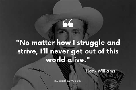 The 9 Best Hank Williams Quotes - Musical Mum