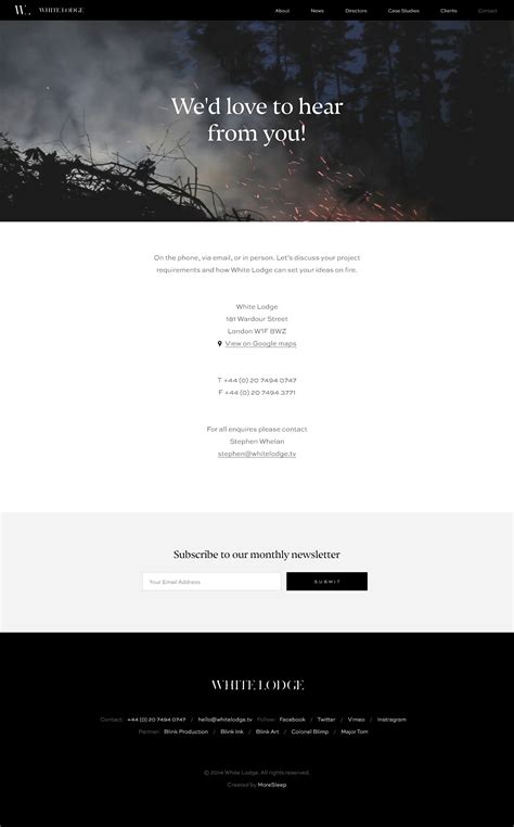 White Lodge on Behance