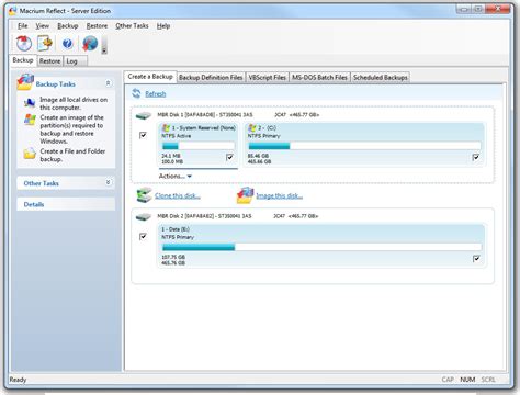 Macrium Reflect Professional - Backup Disk Image Software PC