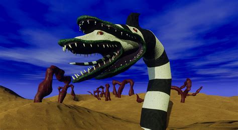 Beetlejuice Sandworm Wallpaper