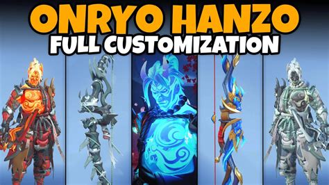 Onryo Hanzo Mythic Skin - Overwatch 2 (Full Customization, All Options ...