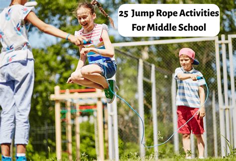 25 Jump Rope Activities For Middle School - Teaching Expertise