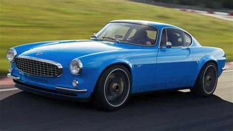 Volvo P1800 Cyan Marks Return Of A Classic Coupe, Now With 413 HP