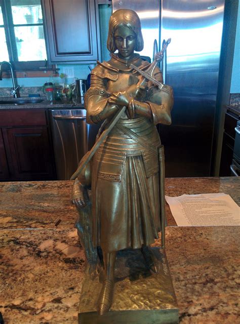 Antique Maid of Orleans Bronze Statue antique appraisal | InstAppraisal