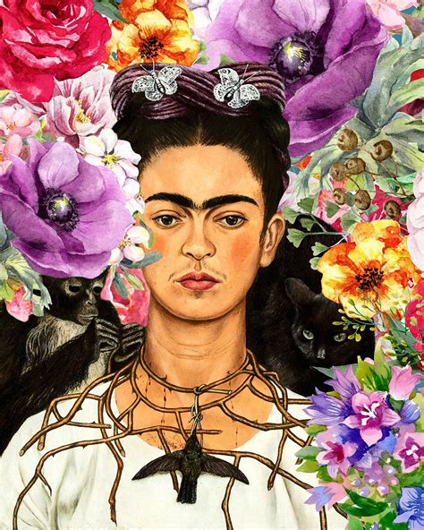 Frida Kahlo I Paint Flowers - FLOWERS BHQ