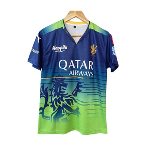 RCB Official Green Virat Kohli Jersey 2023 | IPL jersey - Cyberried Store