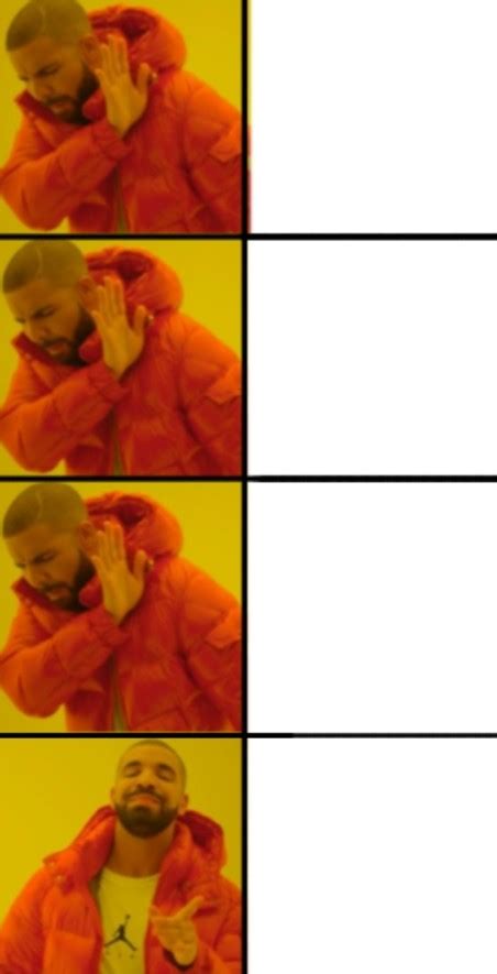 Drake Hotline Bling meme Blank Template - Imgflip