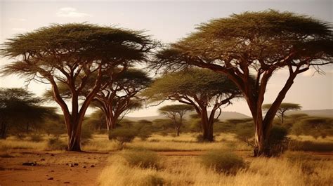 Group Tree Of Trees In The Desert Africa Backgrounds | JPG Free ...