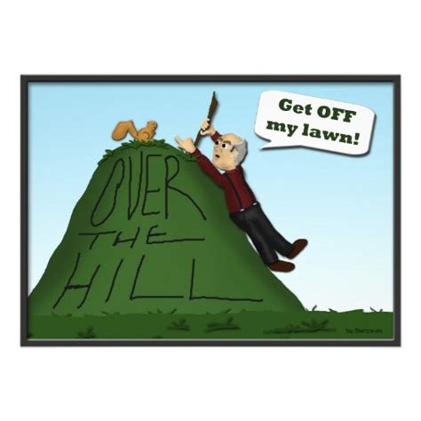 Over the Hill Birthday Party Invitations 5" X 7" Invitation Card | Zazzle