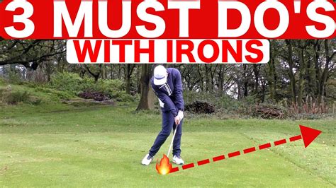 3 MUST DO'S TO HIT BETTER IRON SHOTS - SIMPLE GOLF TIPS - Golf Armies