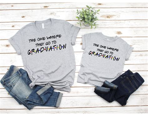 Graduation Shirtsfriends Graduation Shirtsgraduation - Etsy