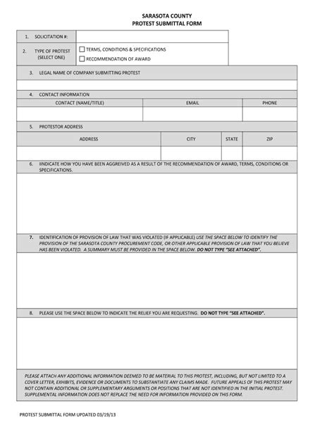 Sarasota County Government 2013-2024 Form - Fill Out and Sign Printable ...