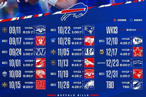 Buffalo bills schedule for 2023 nfl season | MARCA English