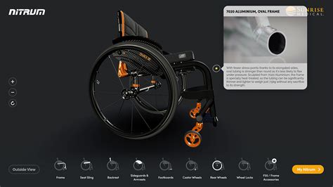 Sunrise Medical - Wheelchair Configurator :: Behance