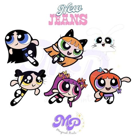 New Jeans Get Up Powerpuff Girls / PNG files / Digital - Etsy España ...