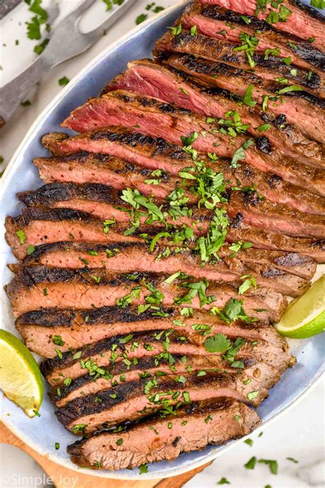 Grilled Flank Steak - Simple Joy