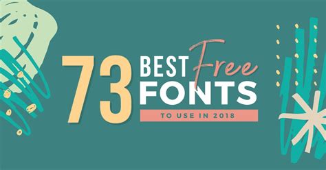 best photoshop fonts for posters