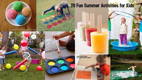 20 Fun Summer Activities for Kids - I Dig Pinterest