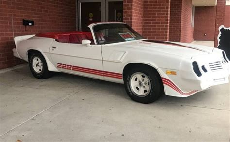 Rare Convertible: 1981 Chevrolet Camaro Z28 Convertible | Barn Finds