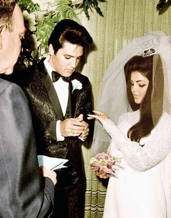 The Wedding - Elvis and Priscilla - EIN Spotlight by Marty Lacker ...