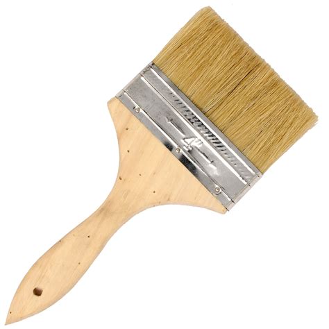 ALEKO Chip Paint Brush with Wooden Handle - 4 Inches - Walmart.com