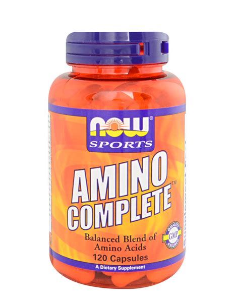 Amino Complete by NOW FOODS (120 capsules)