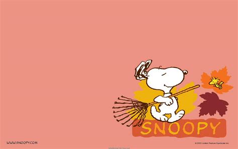 Thanksgiving Snoopy Wallpapers - Wallpaper Cave