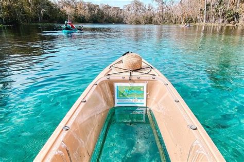 Glass Bottom Kayak Manatee Tour in Silver springs 2023 - Orlando