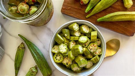 Refrigerator Pickled Okra Recipe