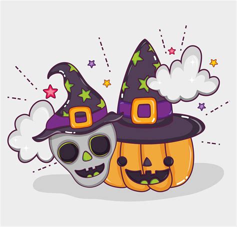 Happy halloween cartoons 636299 Vector Art at Vecteezy