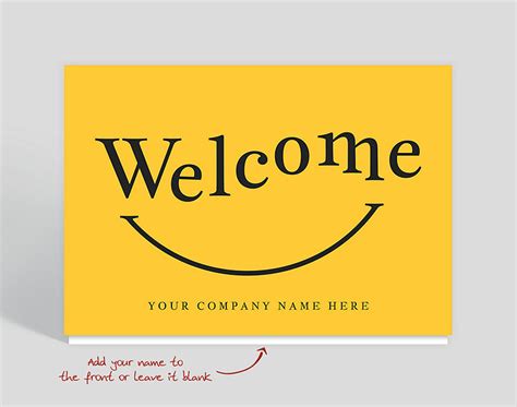 Warm Welcome Welcome Card, 1027768 | The Gallery Collection