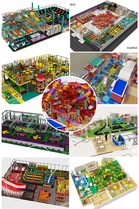 100% Customized My Town Kids Indoor Playground&Angel playground ...