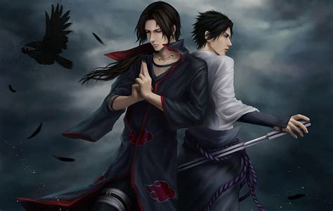 HD wallpaper: and, itachi, sasuke | Wallpaper Flare