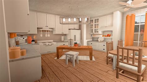 Cute Modern Bloxburg Kitchen - Garret Johnston