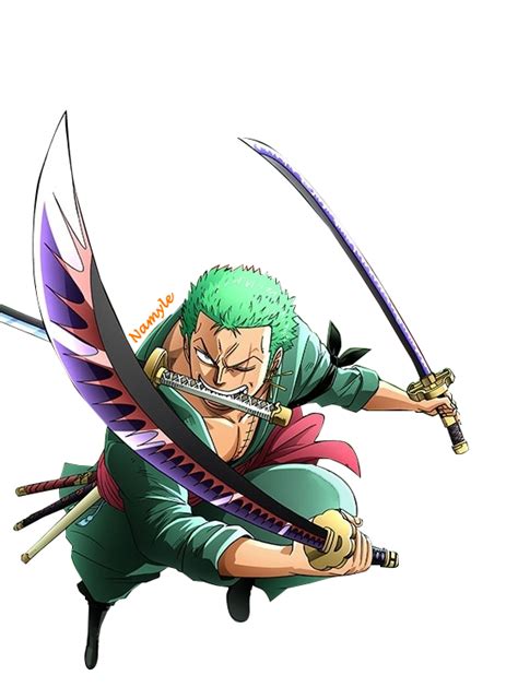 Roronoa Zoro (Render #4) by Namyle on DeviantArt