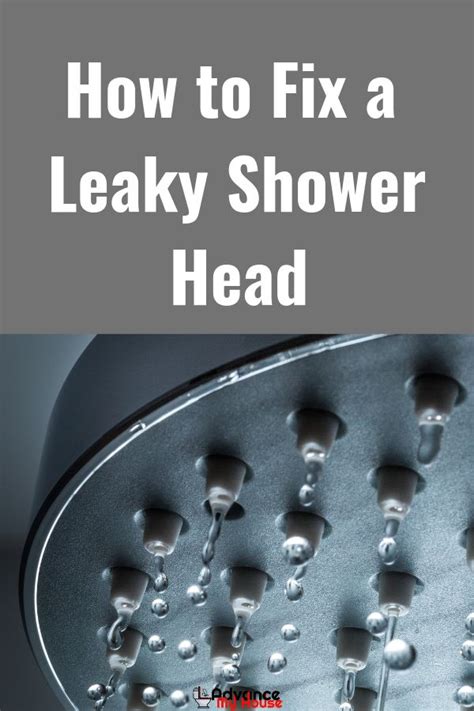 How to Fix a Leaky Shower Head in Simple and Easy Steps | Shower heads ...