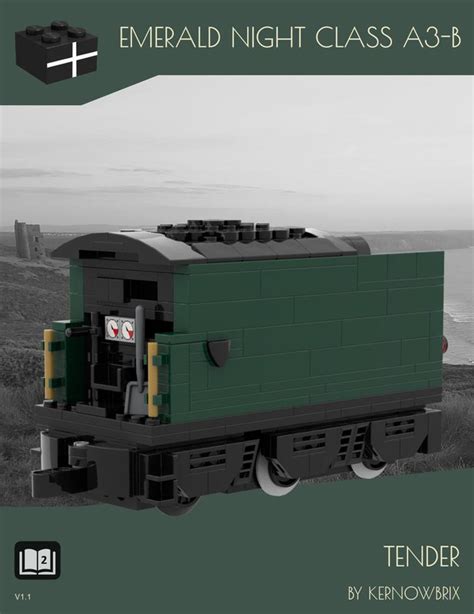 LEGO MOC Emerald Night Class A3-B Tender by KernowBrix | Rebrickable ...