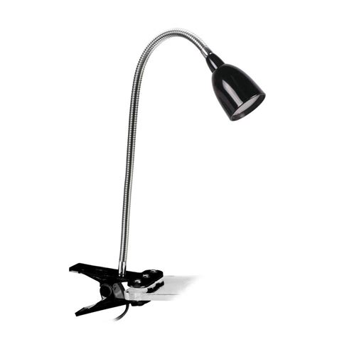 Newhouse Lighting 21 in. Black LED Clamp Desk Lamp Light-NHCLP-LED-BLK ...